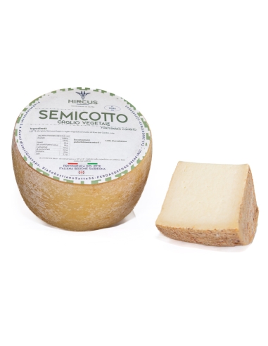 Hircus Formaggio di Capra Semicotto Vegetale