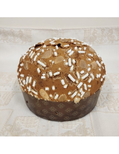 Panettone classico con mandorle artigianale